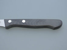 RH Zöppken Küchenmesser Spickmesser Gemüsemesser Universalmesser gebogen schwarz