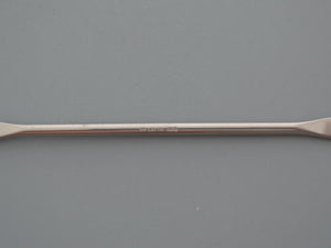 Edelstahl-Doppel-SPATEL Chattaway eine Seite gewinkelt Lange 150mm