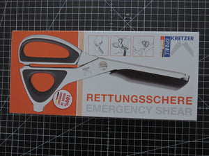 KRETZER SAFETY BOY Robin Rettungsschere mit NotfallhammerFunktion Feuerwehr Polizei Security