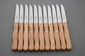 Solinger Zöppken Küchenmesser Spickmesser Gemüsemesser Universalmesser Holzgriff