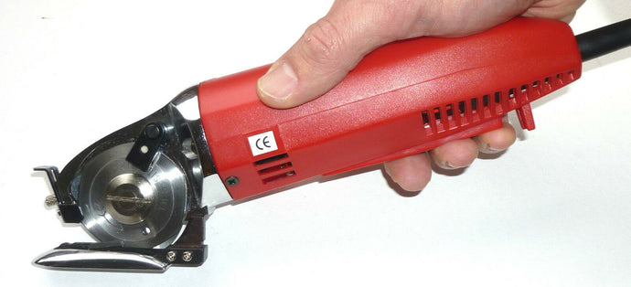 GEBRAUCHTE Professionelle Elektroschere ALLSTAR EC-50 / AS-100K 7-Bogen-Rundmesser Schneidmaschine