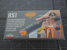 RASOR RS1 (STD) / RS1S (MVZ)  Kleine Akku Schere Accu Scissor / Maschine mit Laser Guide