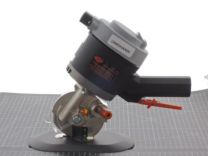 RASOR Elektroschere TISCHMASCHINE ELECTRIC BENCH CUTTER LINKSHANDMASCHINE SW100L