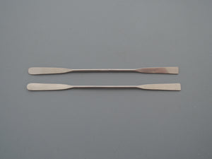 Edelstahl-Doppel-SPATEL Chattaway eine Seite gewinkelt Lange 150mm
