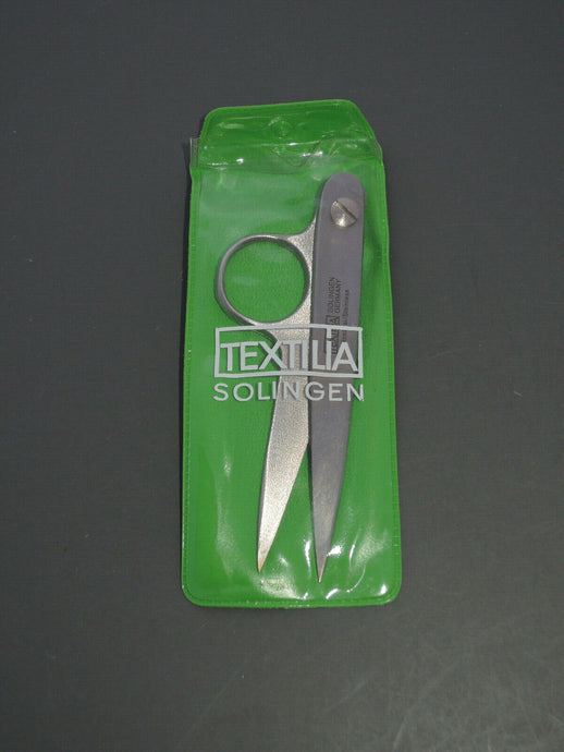 TEXTILIA Ringfinger Einringweber Schere Textilschere rostfrei Solingen Germany